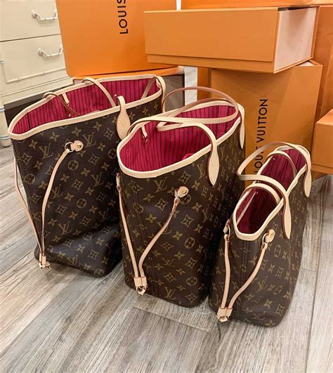 louis vuitton neverfull box size|Louis Vuitton Neverfull size chart.